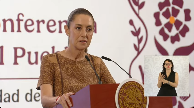 Conferencia de la presidenta Sheinbuam Pardo - 09-05-25