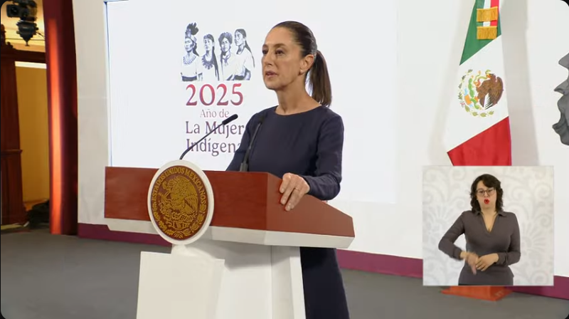 Conferencia de la presidenta Sheinbaum Pardo