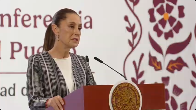 Conferencia de la presidenta Sheinbaum Pardo