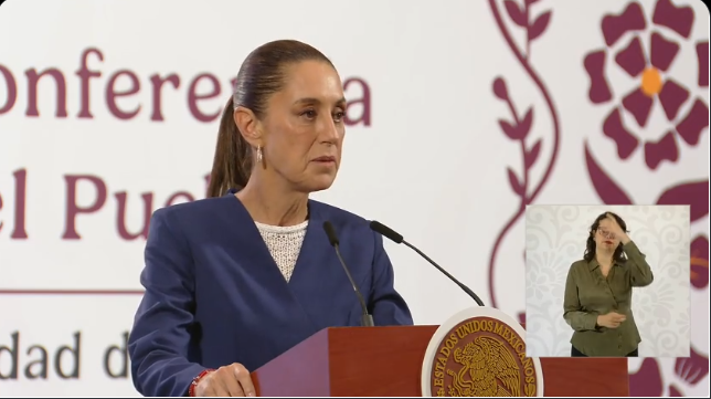 Conferencia de la presidenta Claudia Sheinbaum Pardo