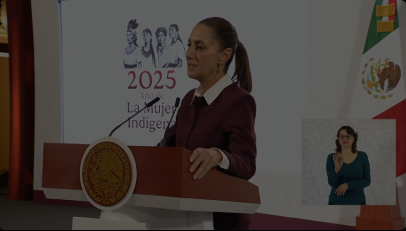 Conferencia de la presidenta Sheinbaum Pardo