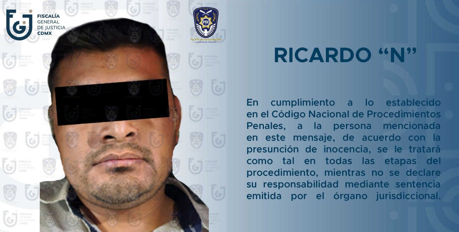 Fiscalía CDMX logra vinculación a proceso por feminicidio en Álvaro Obregón