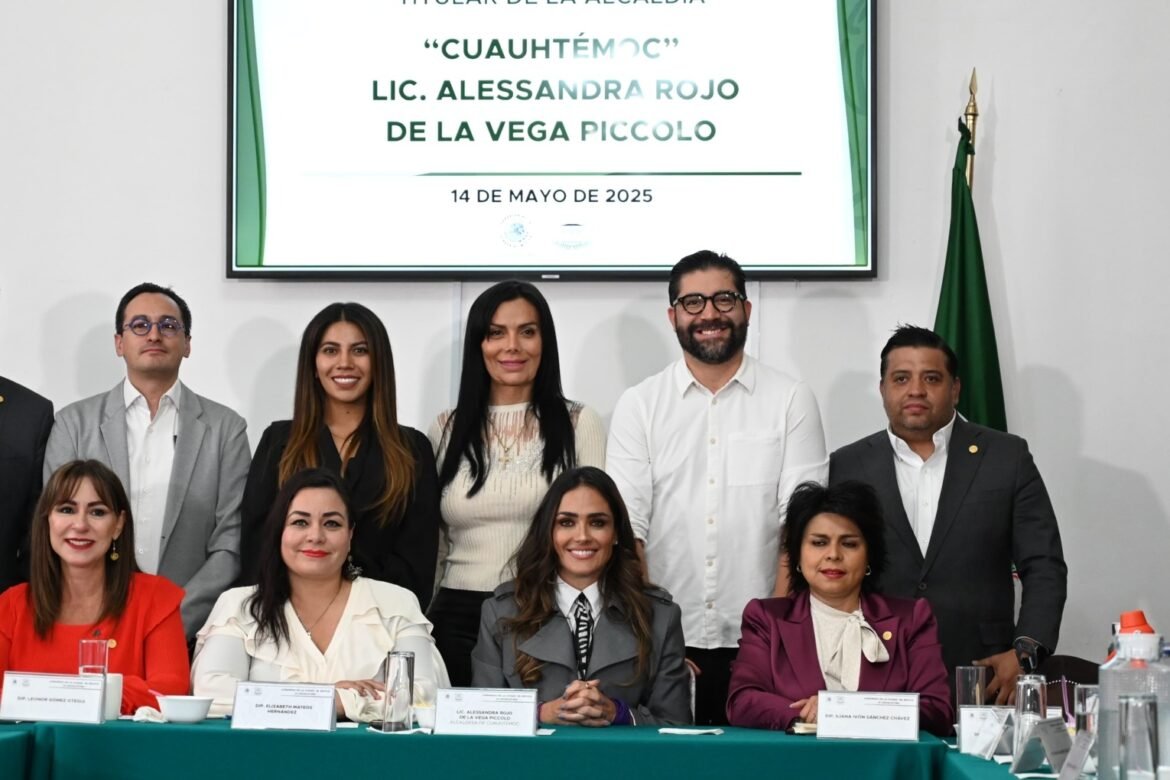 Ale Rojo de la Vega informa resultados en el Congreso. "Estamos recuperando la dignidad de la Cuauhtémoc"