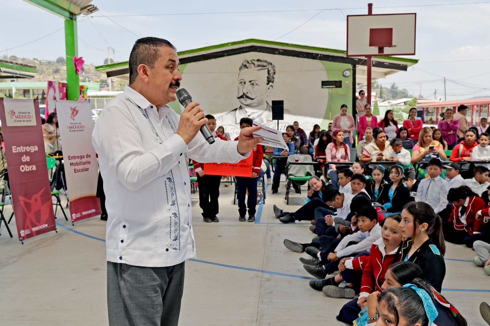 Fortalece GEM infraestructura educativa en 17 municipios del norte