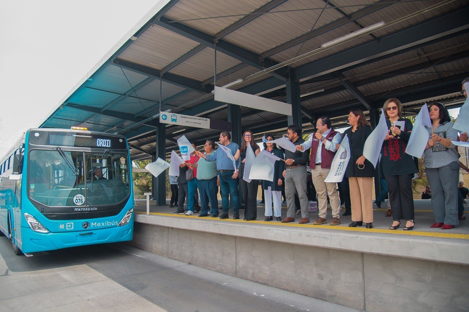 Renueva GEM autobuses del Mexibús en la zona oriente