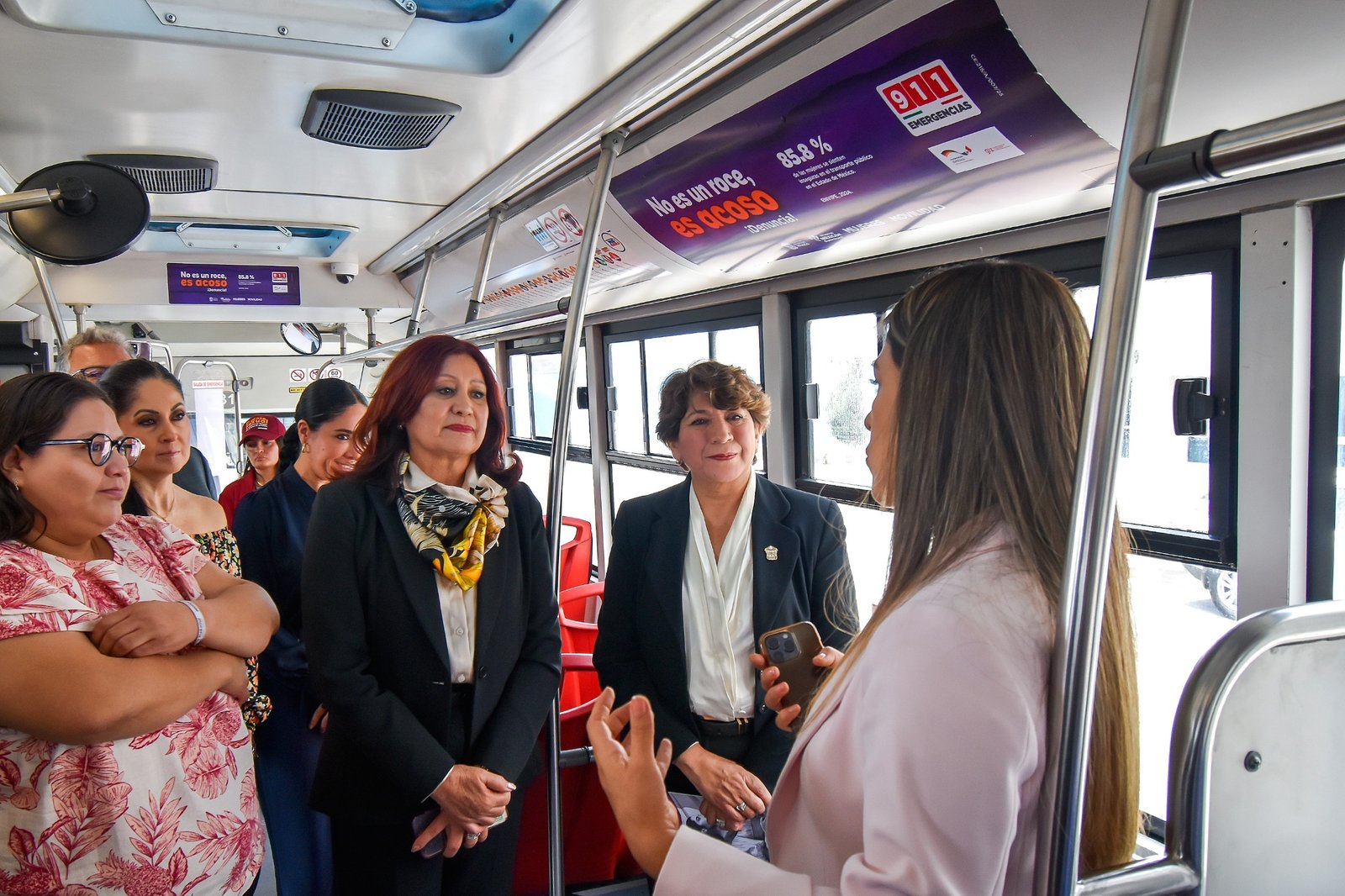 Presentan campaña “Nos Movemos Seguras” para erradicar el acoso sexual en el transporte público