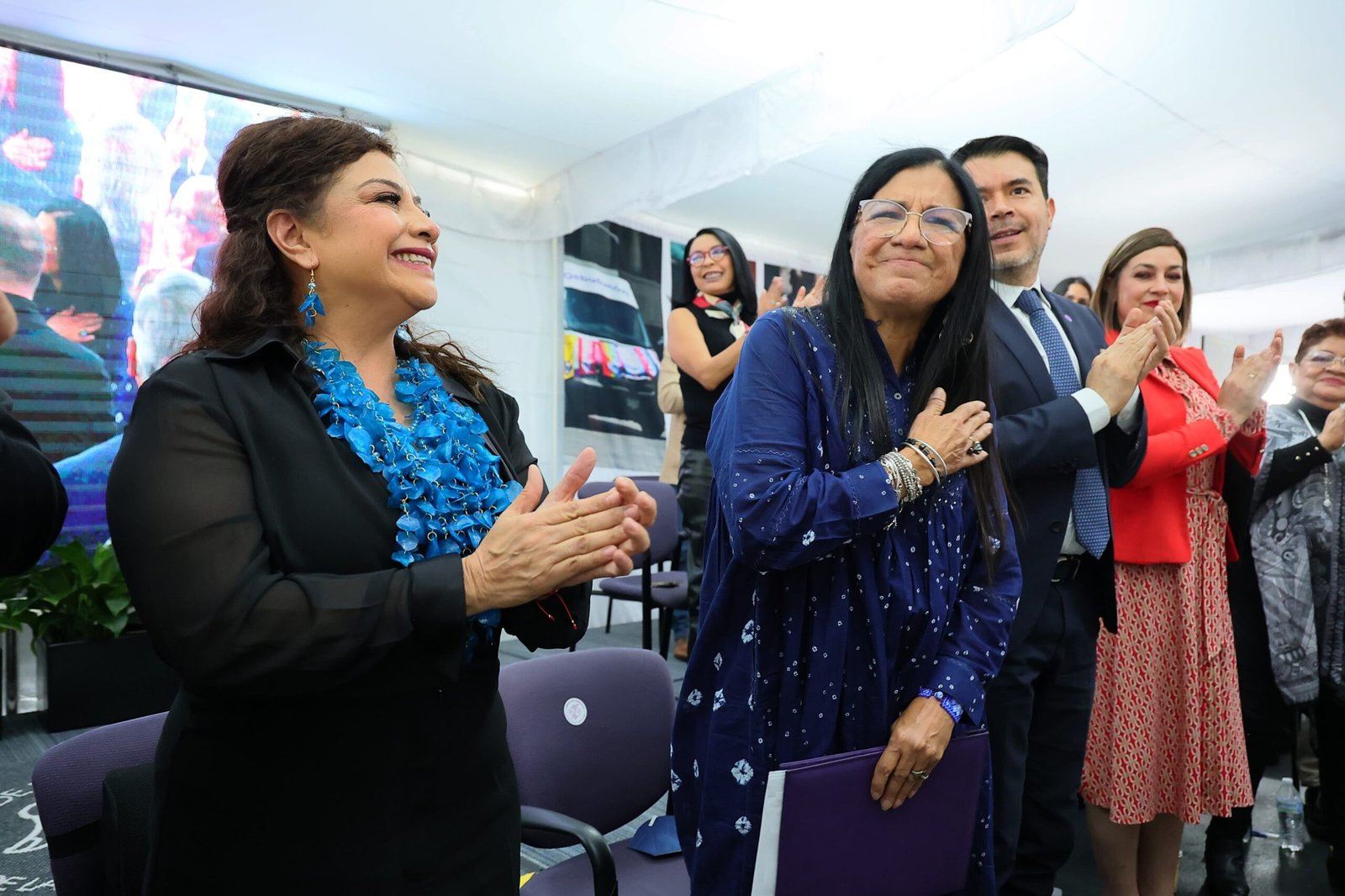Llama Clara Brugada a fortalecer a la Comisión de Derechos Humanos de la CDMX