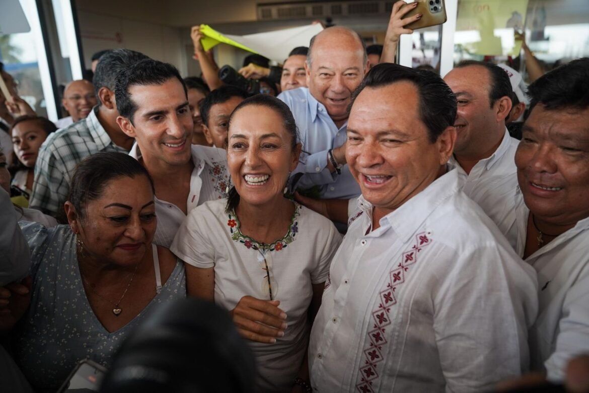 Supervisa Sheinbaum Hospital General del IMSS-Bienestar en Yucatán