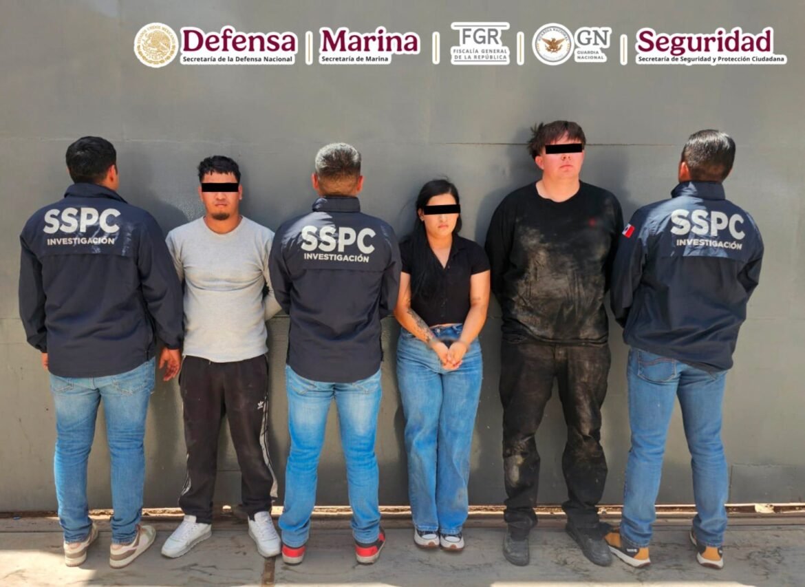 Detienen a tres personas en posesión de 110 mil pastillas de fentanilo en Chihuahua