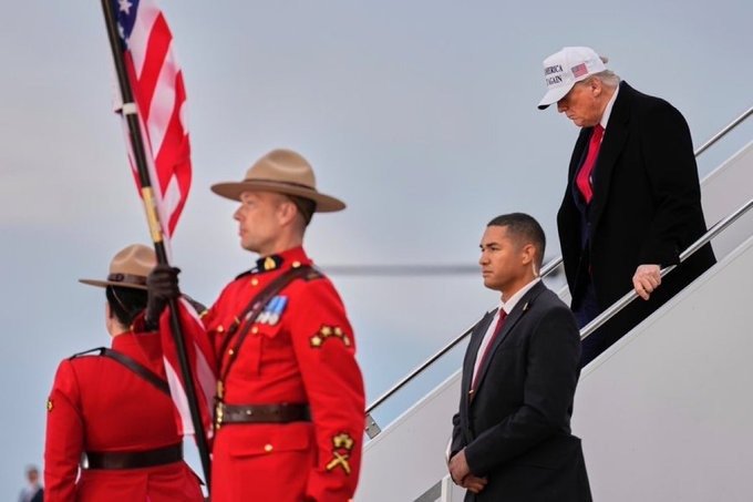 Trump abandona reunión del G7 y cancela reunión con Sheinbaum