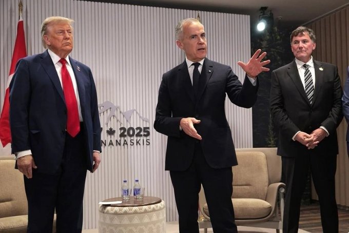 Trump abandona reunión del G7 y cancela reunión con Sheinbaum