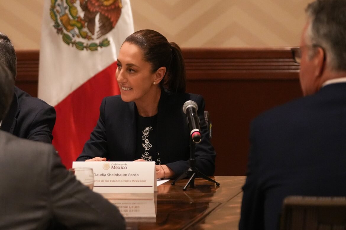 Participa Sheinbaum en reunión con empresarios de Canadá en el G7