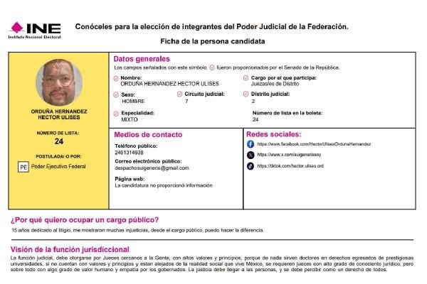 Alertan organizaciones sobre el riesgo de ratificar a un juez electo acusado de violencia sexual