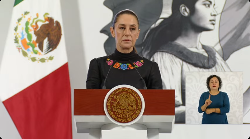 Conferencia de la presidenta Sheinbaum