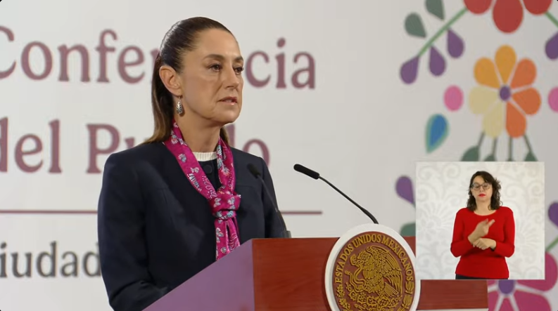 Conferencia de la presidenta Sheinbaum Pardo