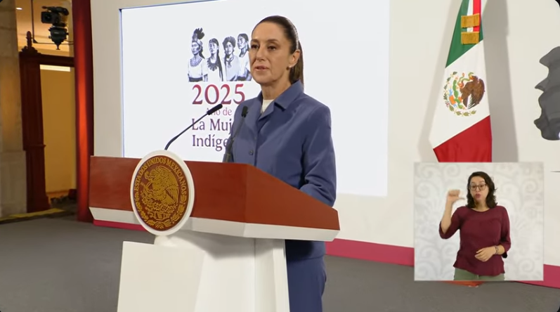 Conferencia de la presidenta Sheinbaum Pardo