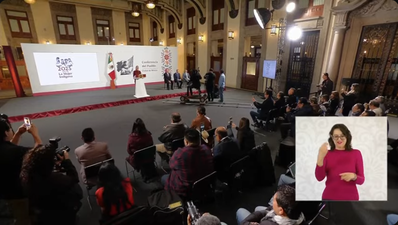 Conferencia de la presidenta Sheinbaum Pardo