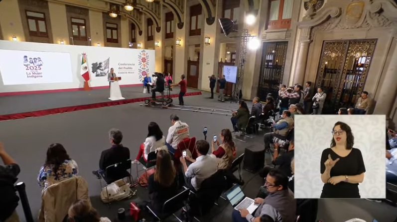 Conferencia de la presidenta Sheinbaum Pardo