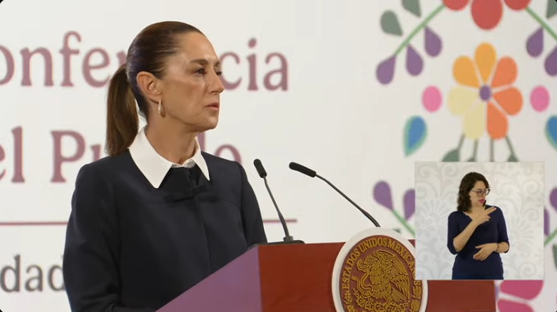Conferencia de la presidenta Sheinbaum Pardo