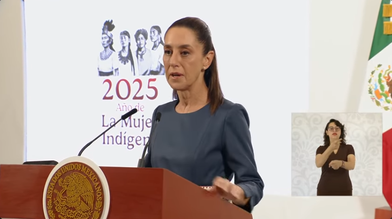 Conferencia de la presidenta Sheinbaum Pardo