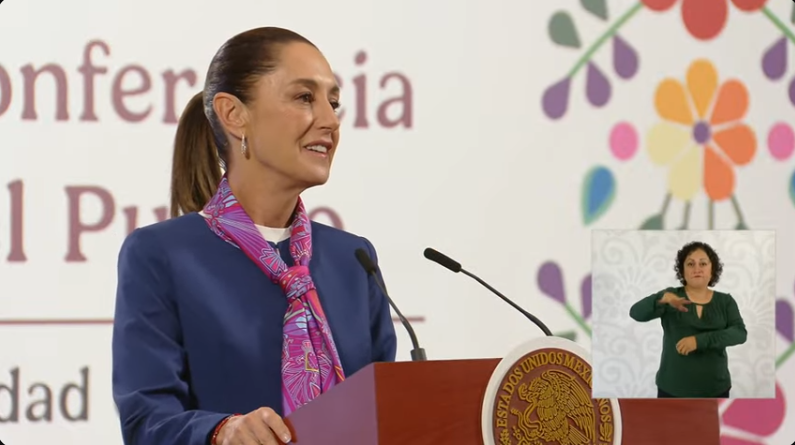 Conferencia de la presidenta Sheinbaum Pardo