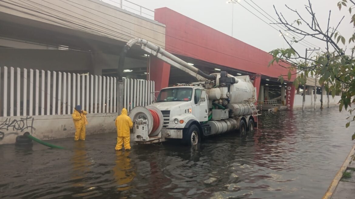 Ecatepec despliega Operativo Tormenta tras fuerte lluvia