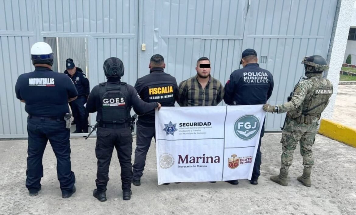 Trasladan a “El Masse” al penal de Chiconautla bajo fuerte operativo de seguridad