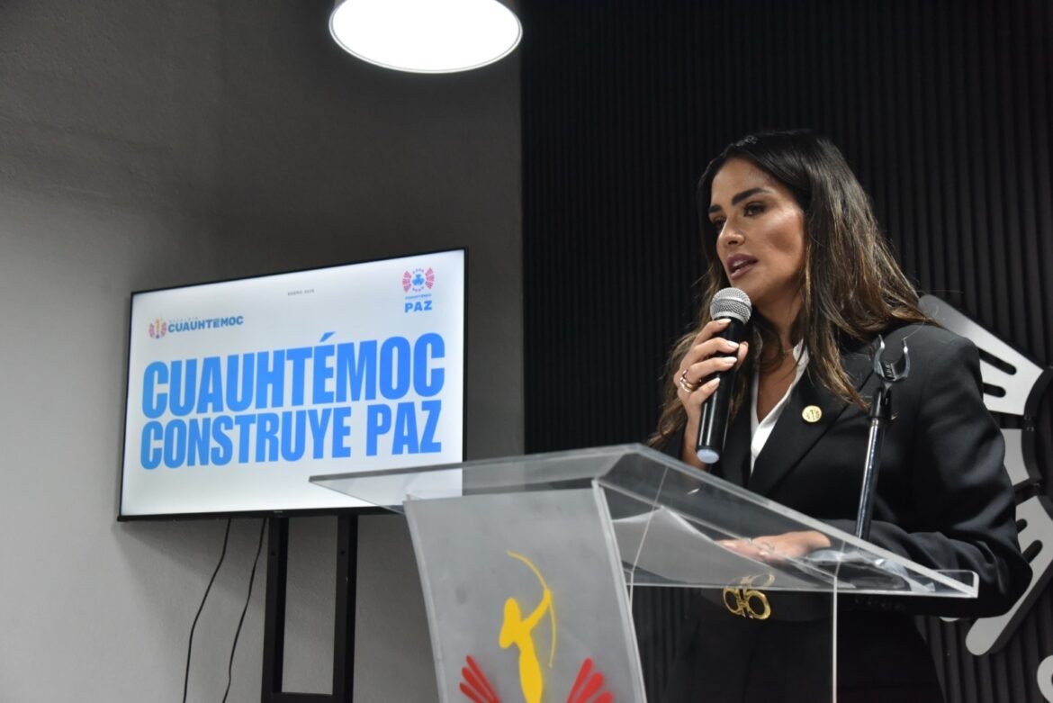 A la baja 66 por ciento feminicidios en Cuauhtémoc; destaca Ale Rojo de la Vega resultados de Reacción Violeta