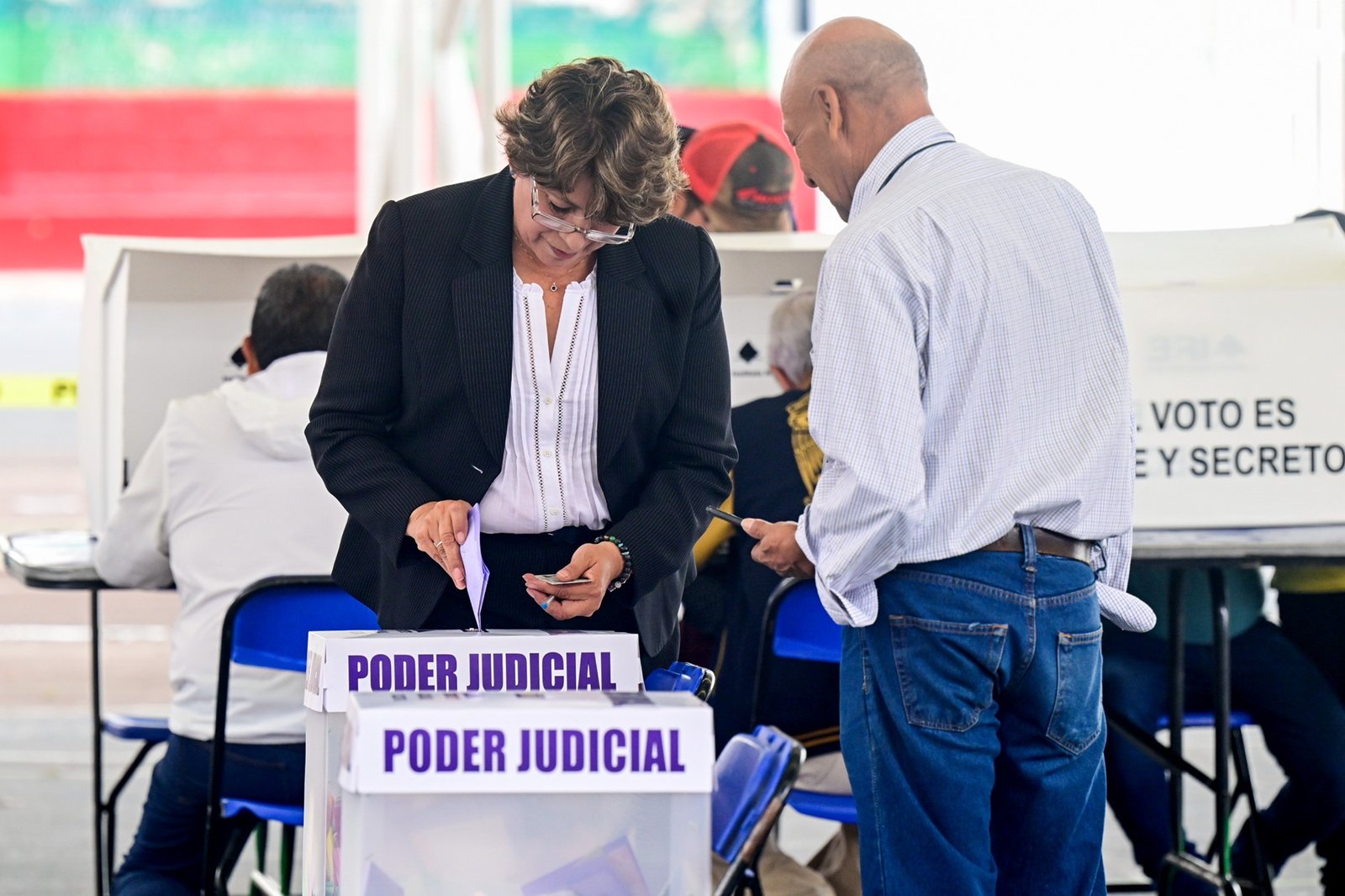 Elección del Poder Judicial en orden y con 99 por ciento de casillas instaladas