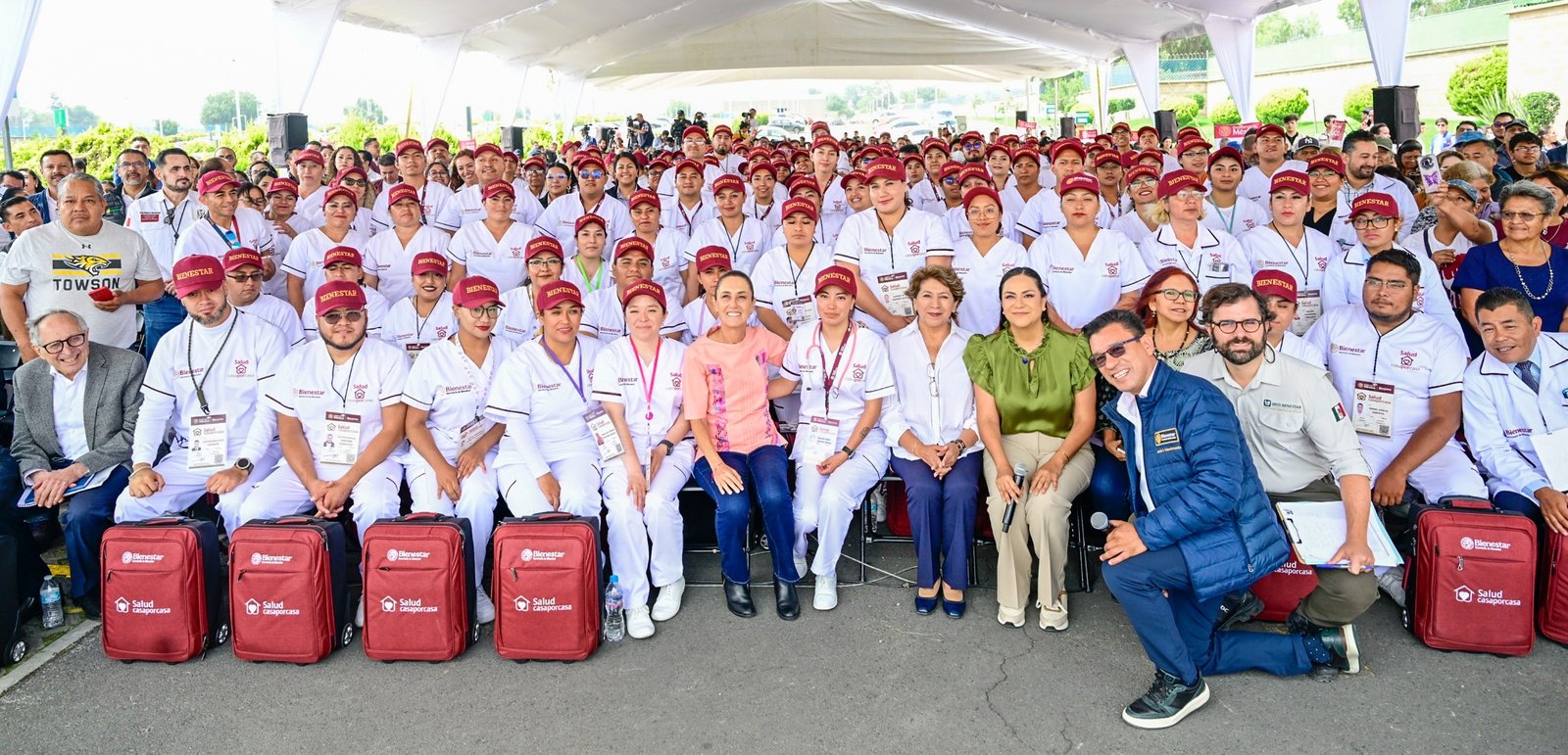Presidenta Sheinbaum y Gobernadora arrancan programa “Salud Casa por Casa”