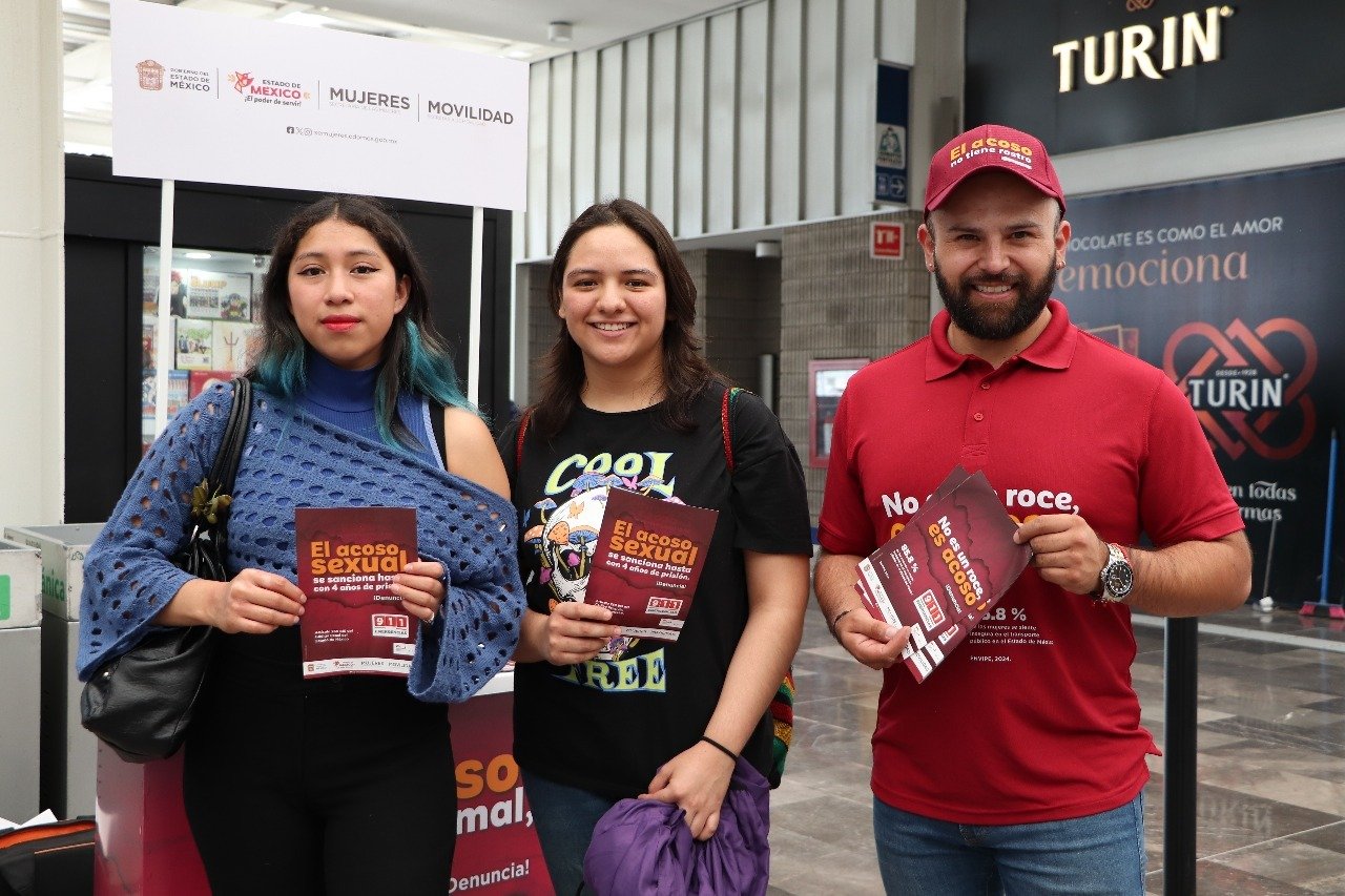 Campaña “Nos movemos seguras” va contra el acoso en el transporte público