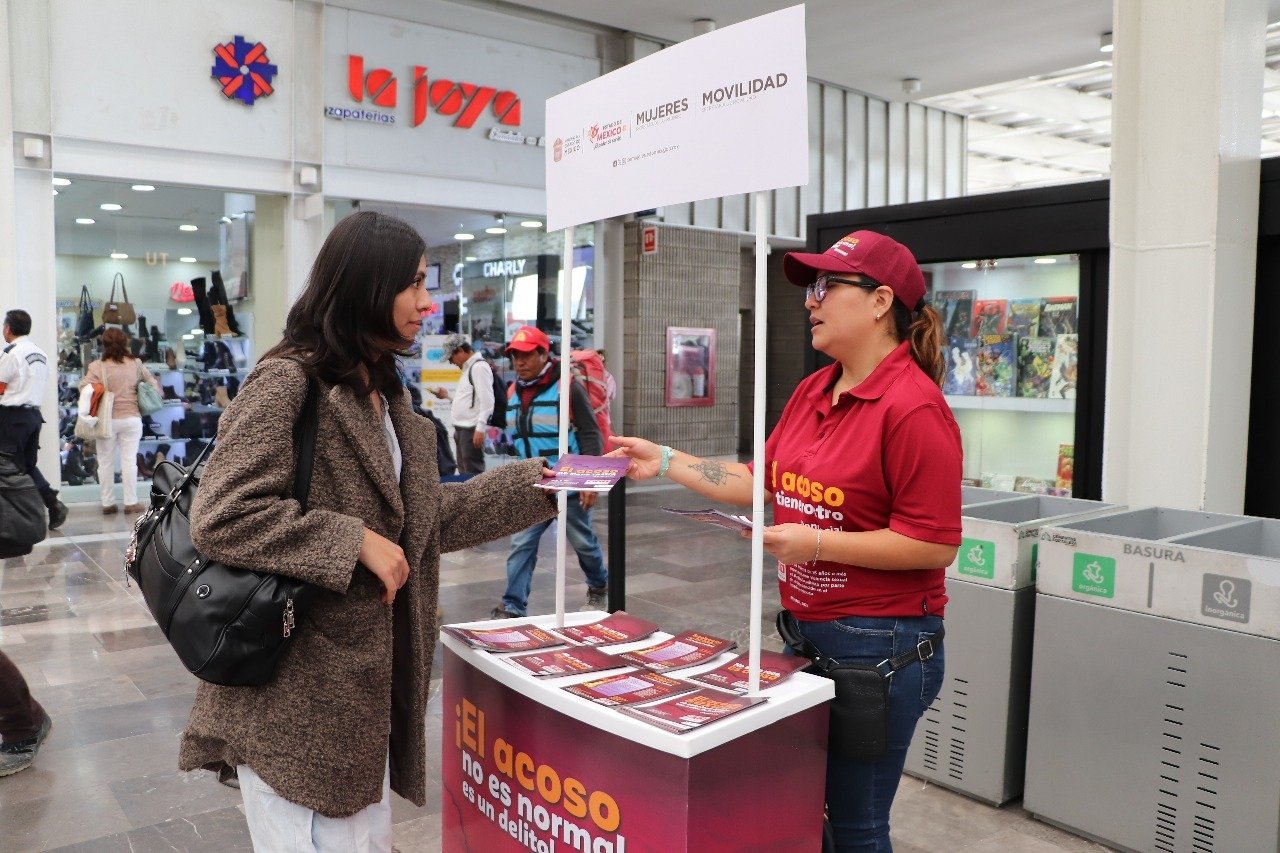 Campaña “Nos movemos seguras” va contra el acoso en el transporte público
