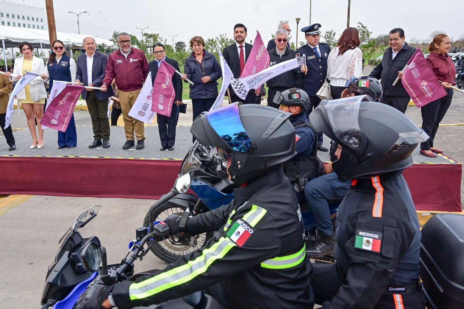 Gobernadora Delfina Gómez moderniza la seguridad en Nezahualcóyotl