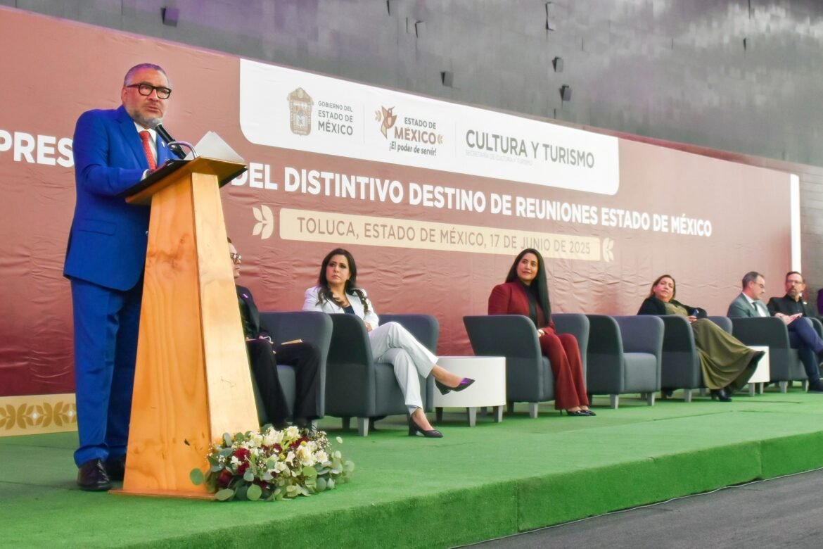 Estado de México se consolida como potencia turística con presentación del “Destino de Reuniones”