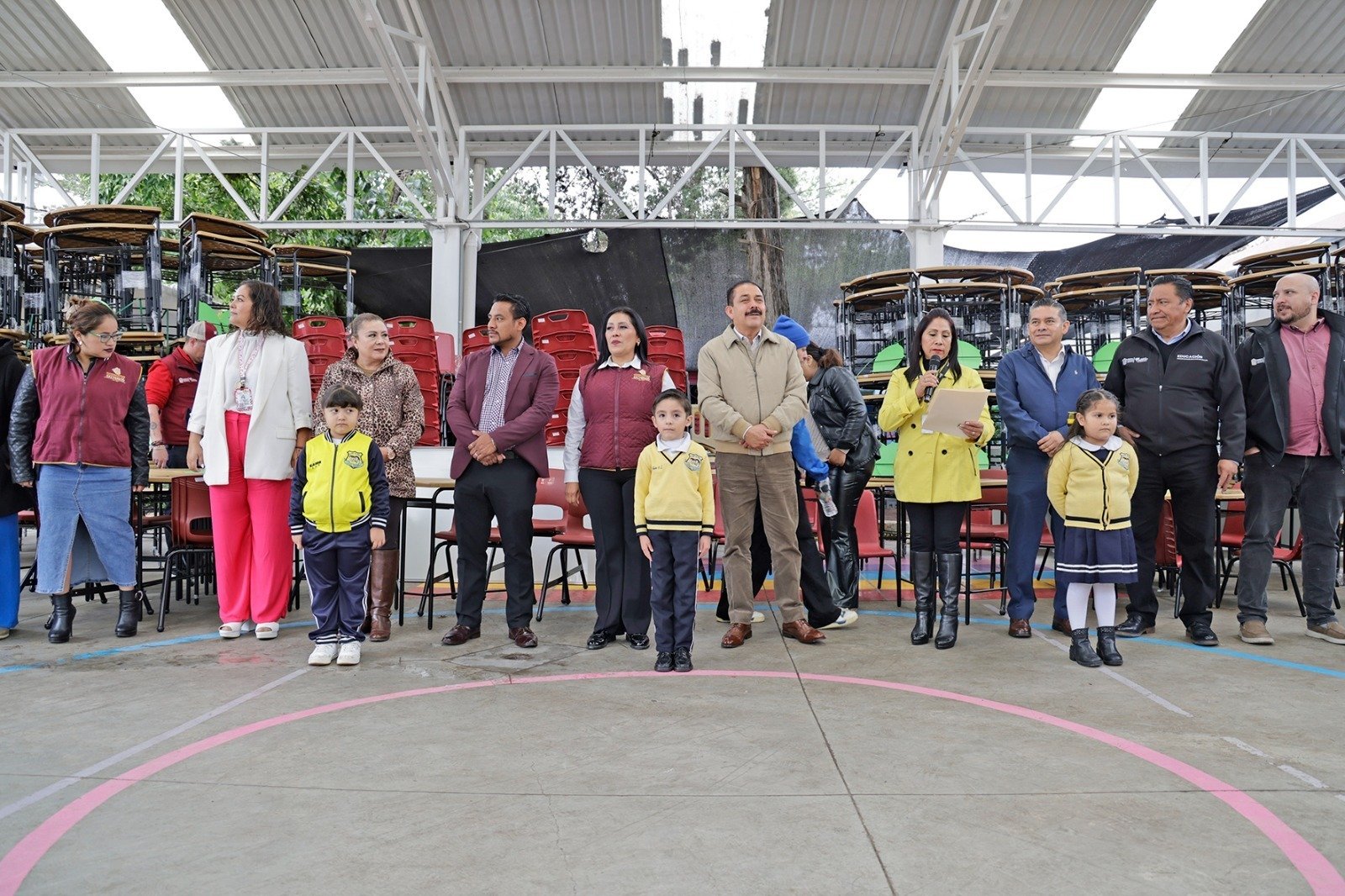 Asigna Gobernadora Delfina Gómez Álvarez más de 3.7 mdp a escuelas de Tonanitla y Jaltenco