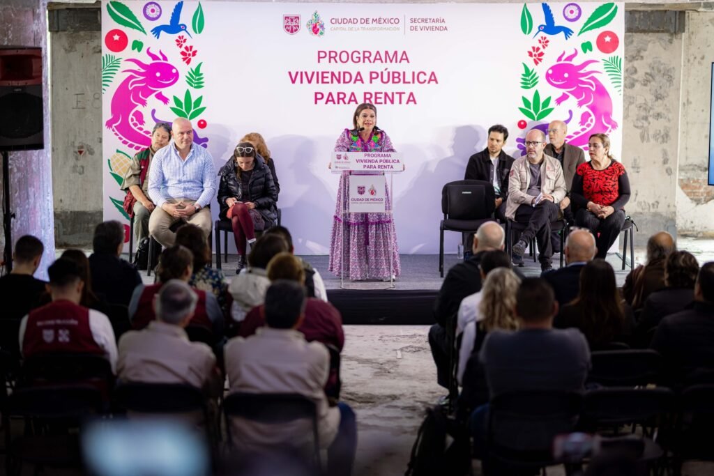 Encabeza Clara Brugada arranque del Programa de Vivienda Pública en Renta