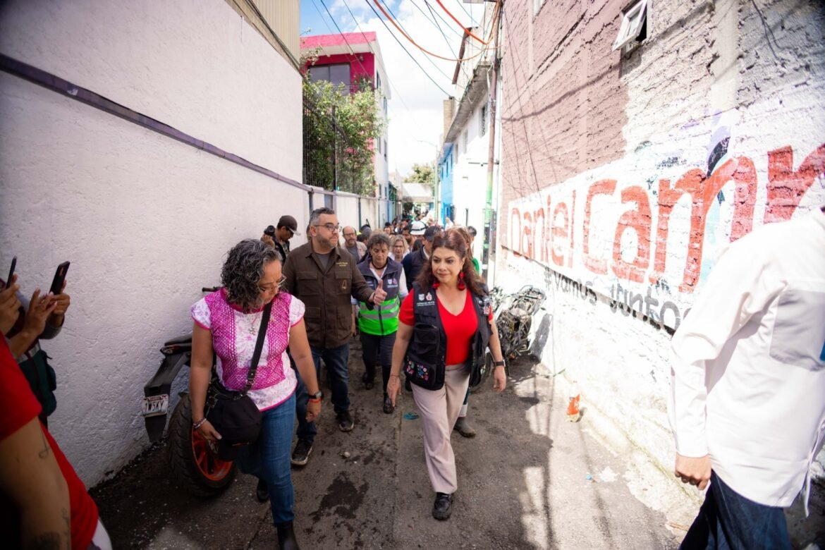 Anuncian apoyo integral a familias afectadas por lluvias en la Magdalena Contreras