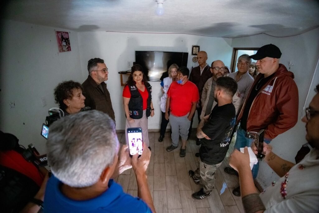 Anuncian apoyo integral a familias afectadas por lluvias en la Magdalena Contreras