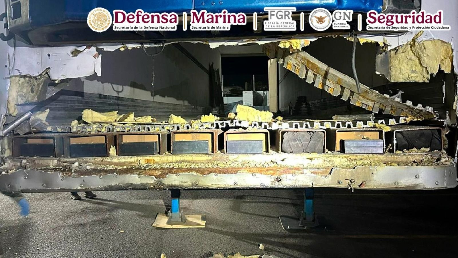 Aseguran más de una tonelada de metanfetamina en Baja California Sur