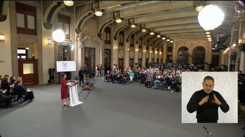 Conferencia de la presidenta Sheinbaum Pardo
