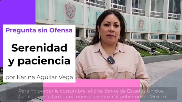 Serenidad y paciencia - Pregunta Sin Ofensa - Opinión