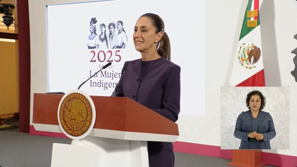 Conferencia de la presidenta Sheinbaum Pardo
