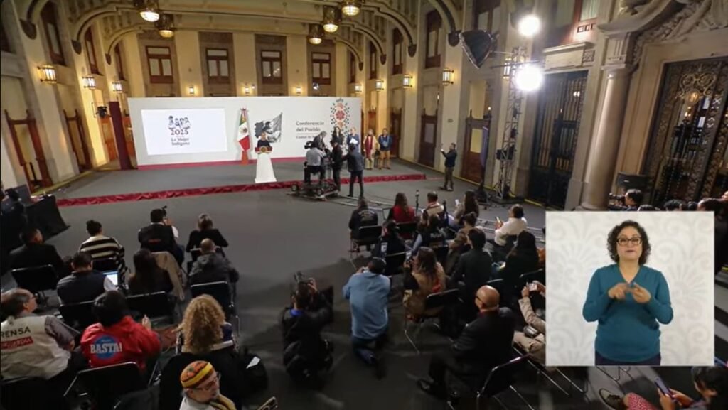 Conferencia de la presidenta Sheinbaum Pardo
