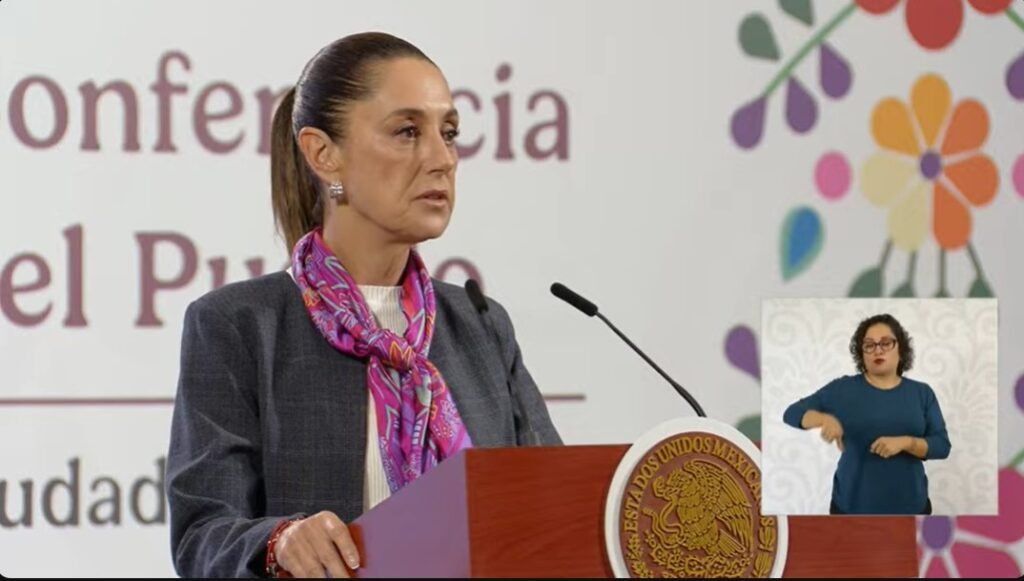 Conferencia de la presidenta Sheinbaum Pardo