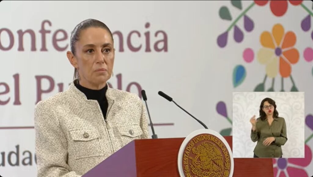 Conferencia de la presidenta Sheinbaum Pardo
