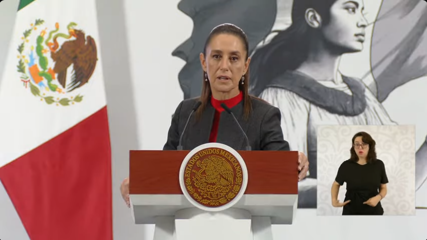 Conferencia de la presidenta Sheinbaum Pardo