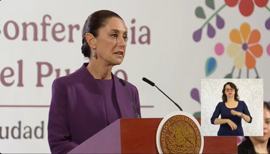 Conferencia de la presidenta Sheinbaum Pardo