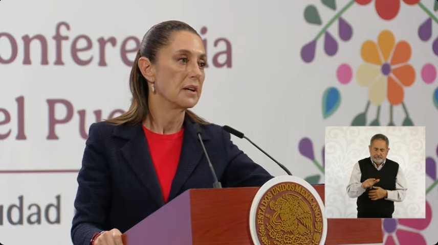 Conferencia de la presidenta Sheinbaum Pardo