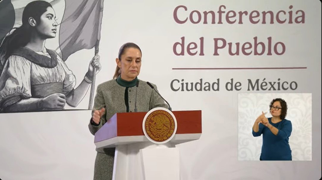 Conferencia de la presidenta Sheinbaum Pardo