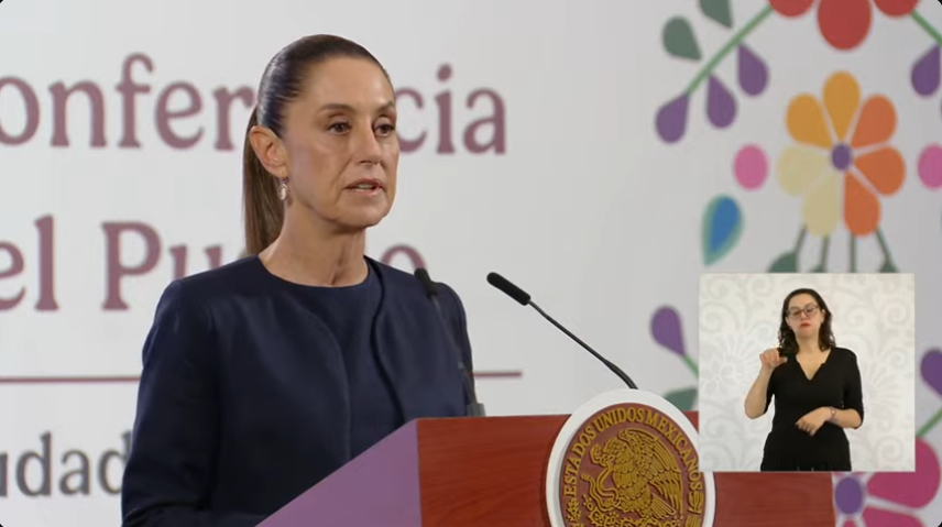 Conferencia de la presidenta Sheinbaum Pardo